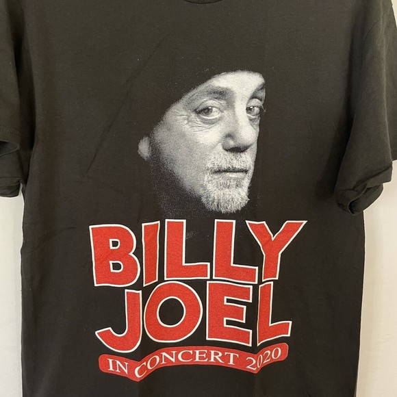 BILLY JOEL in Concert  2020 T-Shirt Medium PIANO MAN Womens - Picture 2 of 5